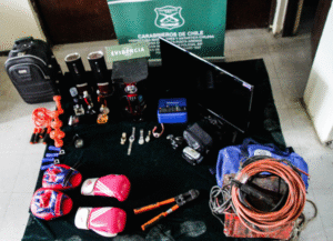 Carabineros encontró en casa de uno de los “boqueteros” especies de otros robos
