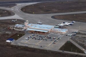 Aeropuerto argentino de Río Gallegos registró un fuerte descenso en el flujo de pasajeros