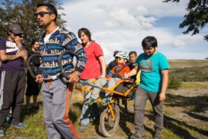 Menor magallánico con capacidades diferente logra ascenso en Torres del Paine