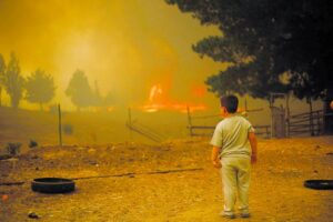 Diez personas han sido detenidas por  presunta responsabilidad en incendios