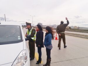 Apoyan labor de Carabineros  en campaña de prevención de  accidentes por exceso de velocidad