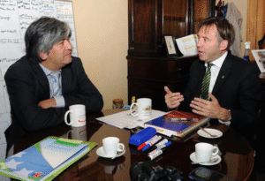 Radonich se reunió con seremi de Medio Ambiente