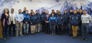 Delegación de tercera expedición Antártica de Colombia visitó Inach