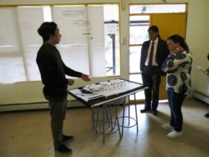 Estudiantes generaron propuesta arquitectónica para la nueva Seremi de Cultura y el Barrio Croata
