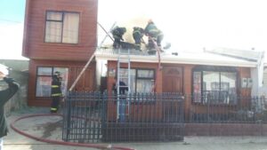 Trabajos de soldadura  originaron incendio