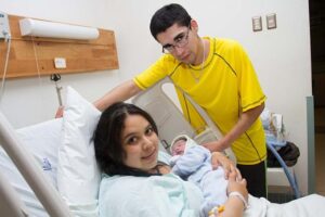 El primer bebé nacido en Punta Arenas este año 2017 es varón