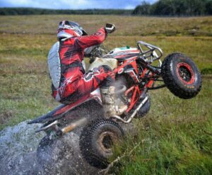 El motociclismo Enduro vivió su  fiesta en terrenos de Laguna Blanca