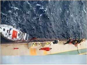 Armada coordinó compleja operación de rescate en alta mar de navegante australiano