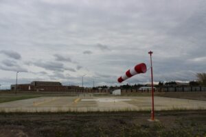 Finalizan las obras del nuevo helipuerto del sector salud