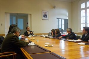 Alcaldes de Magallanes se reunieron con el intendente Jorge Flies
