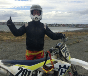 El crédito puntarenense José Hidalgo ganó el Enduro “Glaciares de Tierra del Fuego”