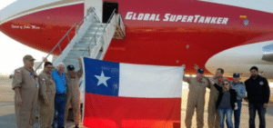 SuperTanker se despide del país tras combatir incendios: 