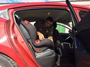 Sin infracciones partió fiscalización  por uso de silla en automóviles