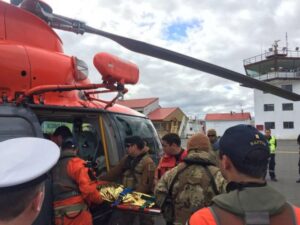 Armada rescató a turista francesa que se había extraviado,  al norte de Puerto Natales