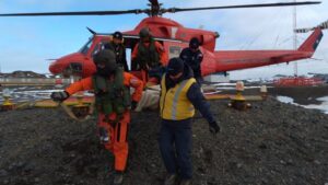 Fuerza Aérea realizó evacuación aeromédica desde base aérea antártica presidente Eduardo Frei Montalva