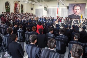 Familia salesiana recibió ayer al décimo sucesor de Don Bosco