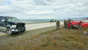 Conductor de camioneta accidentado en Ruta 9 Sur sufrió lesiones graves