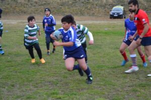 Con más de 70 deportistas se realizó la primera fecha del internacional de rugby infantil