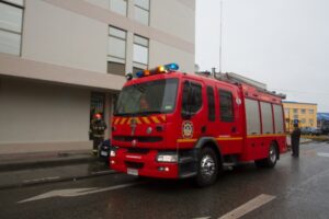 Fuga de gas obligó a evacuar el edificio de Aduanas