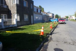 Riña con piedra y cuchillo en la vía  pública dejó un lesionado de gravedad
