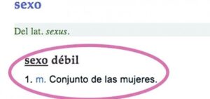 La RAE anuncia que modificará definición de “sexo débil”
