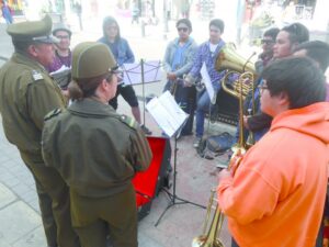 Jóvenes magallánicos postulan al Orfeón  de Carabineros  de Chile