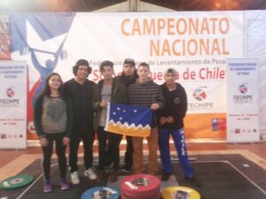 Destacada actuación de pesistas  en Campeonato Nacional Juvenil