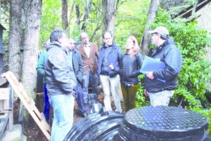 El moderno sistema de  aguas servidas que funciona en Patagonia Camp