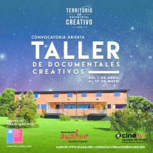 Sigue abierta la convocatoria para participar de Talleres de Documentales Creativos