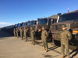 24 nuevos camiones recibió el Ejército en Magallanes
