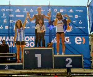 Daniela Lucero obtuvo el segundo lugar en los 21k de la Maratón de Santiago 2017