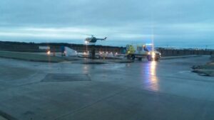 Dos nuevas aéreo evacuaciones se realizaron recientemente en la región