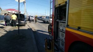 Falla en motor movilizó a Bomberos