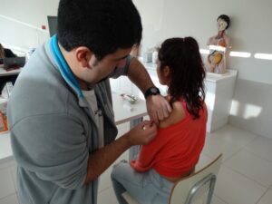 Campaña de vacunación contra la influenza