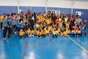 Más de 80 niños de la Escuela Paul Harris unidos por el deporte