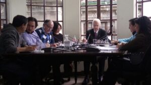 Karelovic presidió el Concejo  Municipal y defendió al alcalde  ante críticas de concejales