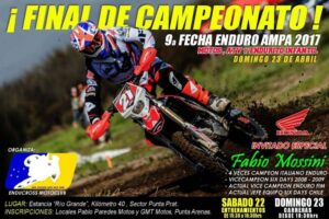 Hoy se corre una nueva fecha del motocross regional en el Barrio Industrial