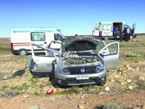 Japoneses volcaron en ruta de Calafate