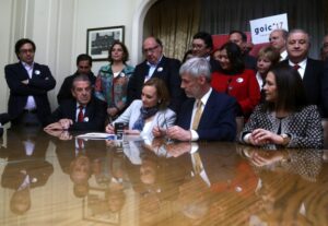 DC inscribió la candidatura de Carolina Goic y presentó los ejes programáticos
