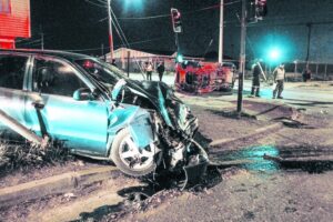 Dos conductores formalizados  por provocar grave colisión  en estado de ebriedad