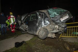 Investigan responsabilidad en violento accidente
