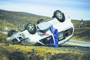 La escarcha cobró su primera víctima:  músico falleció tras volcar en la ruta