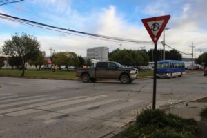 Un doble cruce que está en la mira de la Dirección del Tránsito