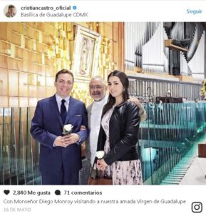 Cristián Castro se casó y su mamá no asistió al matrimonio