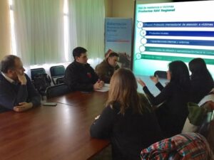 Seguridad Pública expuso el trabajado de la Red de Asistencia a Víctimas en Porvenir