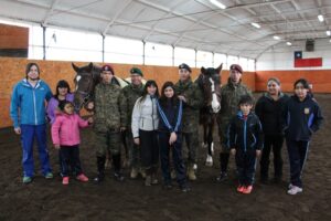 V División de Ejercito inauguró  temporada 2017 de equinoterapia
