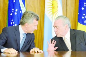 Argentina tiembla ante la crisis brasileña
