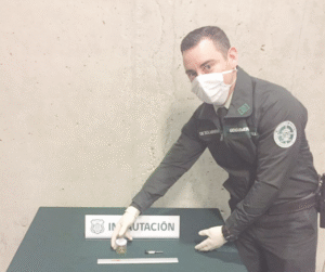 Colombiano ingresó con droga al  edificio del Centro de Justicia