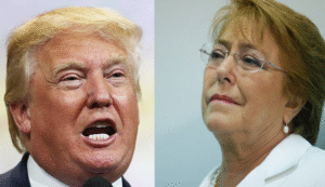 Tope de agenda impide encuentro entre Bachelet y Trump
