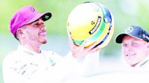 Lewis Hamilton iguala marca del recordado Ayrton Senna